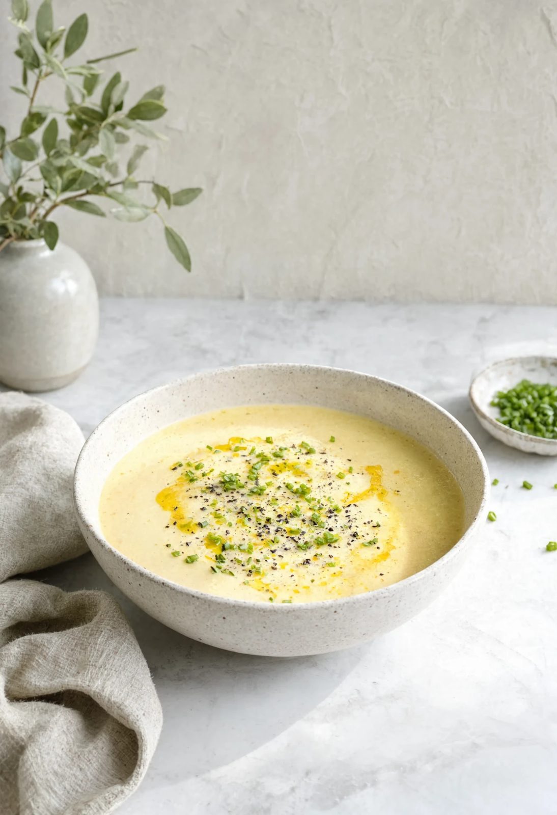 Creamy Cauliflower Soup, step photo